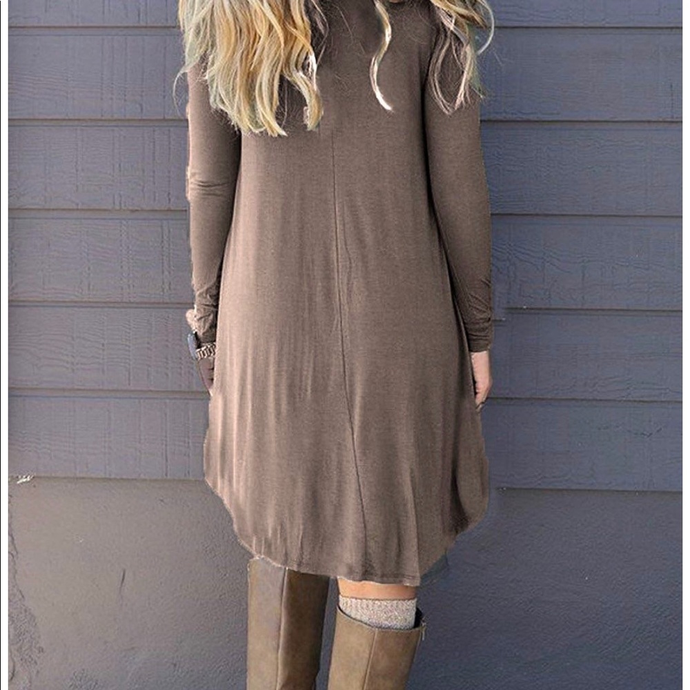 High low A-line dearcase dress